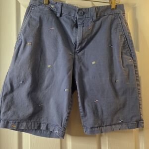 Old Navy Ultimate Slim Nautical Flag Chino Shorts